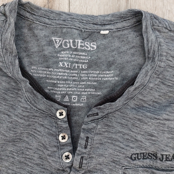 Guess Jeans Longsleeved Men's Shirt Size XXL - Picture 3 of 3